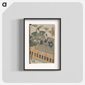 アートポスター-Right Sheet of a Vertical Ōban Diptych
 - 歌川 国貞 Poster.