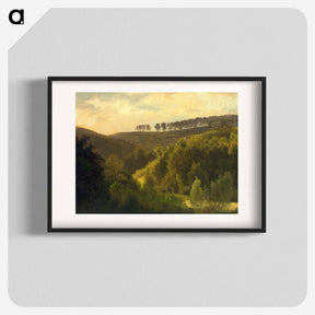 アートポスター-Sunrise over Forest and Grove - アルバート ビアスタット Poster.