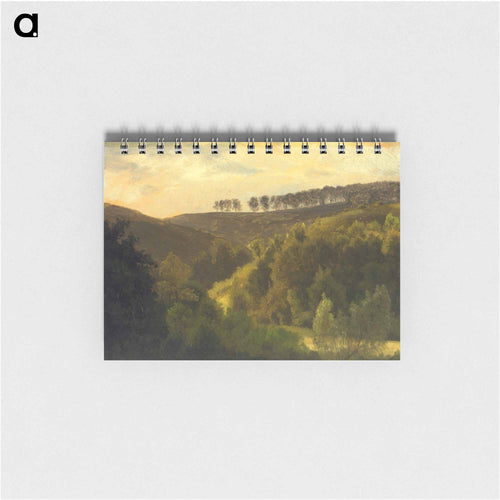 Sunrise over Forest and Grove - アルバート ビアスタット Memo.