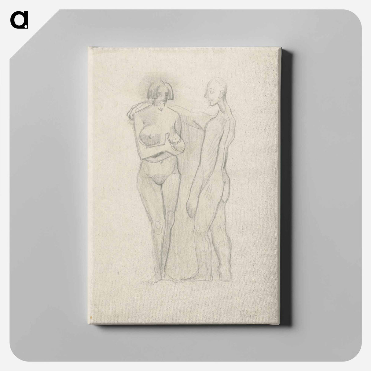 Lovers - アーノルド ピーター ワイズ クビンチャン Canvas.
