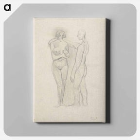 アートパネル-Lovers - アーノルド ピーター ワイズ クビンチャン Canvas.