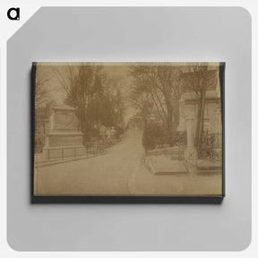 アートパネル-Père Lachaise, Avenue Masséna
 - ウジェーヌ アジェ Canvas.