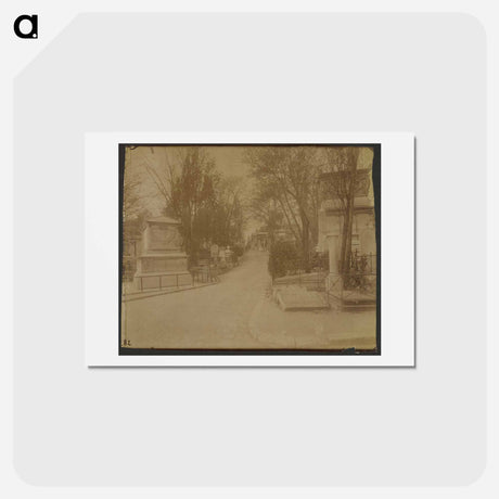 アートポストカード-Père Lachaise, Avenue Masséna
 - ウジェーヌ アジェ Postcard.