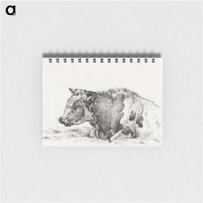 アートメモ帳-Lying cow - ジャン ベルナール Memo.