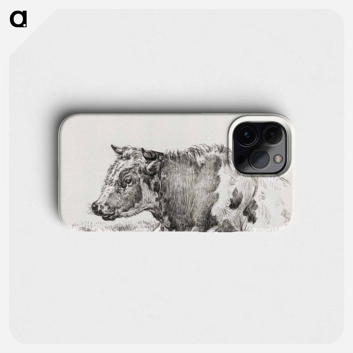 Lying cow - ジャン ベルナール Phone Case.