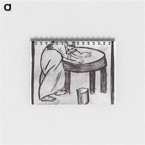 アートメモ帳-Laundress - カジミール マレーヴィチ Memo.