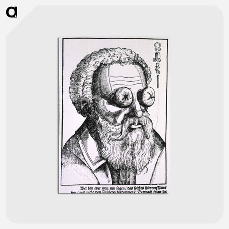 アートポストカード-Ocular Growths and Symbolic Inscriptions
 - 国立医学図書館 Postcard.