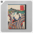 アートパネル-Portrait of a Man in Kimono
 - 歌川 国貞 Canvas.