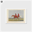 アートポストカード-Comparative Meltonians, as they Are, and as they Were: Gone Away, A Meltonian as he was
 - イェール大学アートギャラリー Postcard.