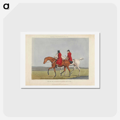 アートポストカード-Comparative Meltonians, as they Are, and as they Were: Gone Away, A Meltonian as he was
 - イェール大学アートギャラリー Postcard.