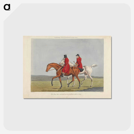 アートポストカード-Comparative Meltonians, as they Are, and as they Were: Gone Away, A Meltonian as he was
 - イェール大学アートギャラリー Postcard.