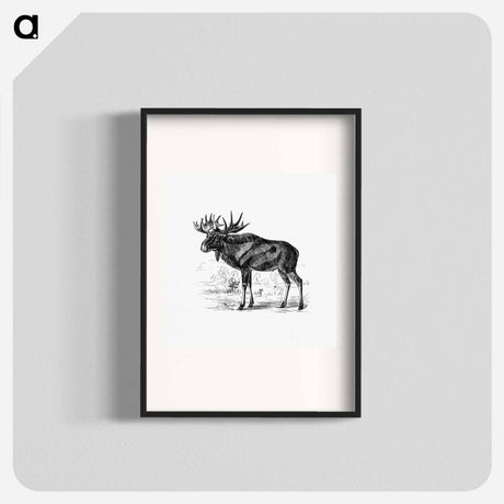アートポスター-Scandinavian Elk
 - 大英図書館 Poster.