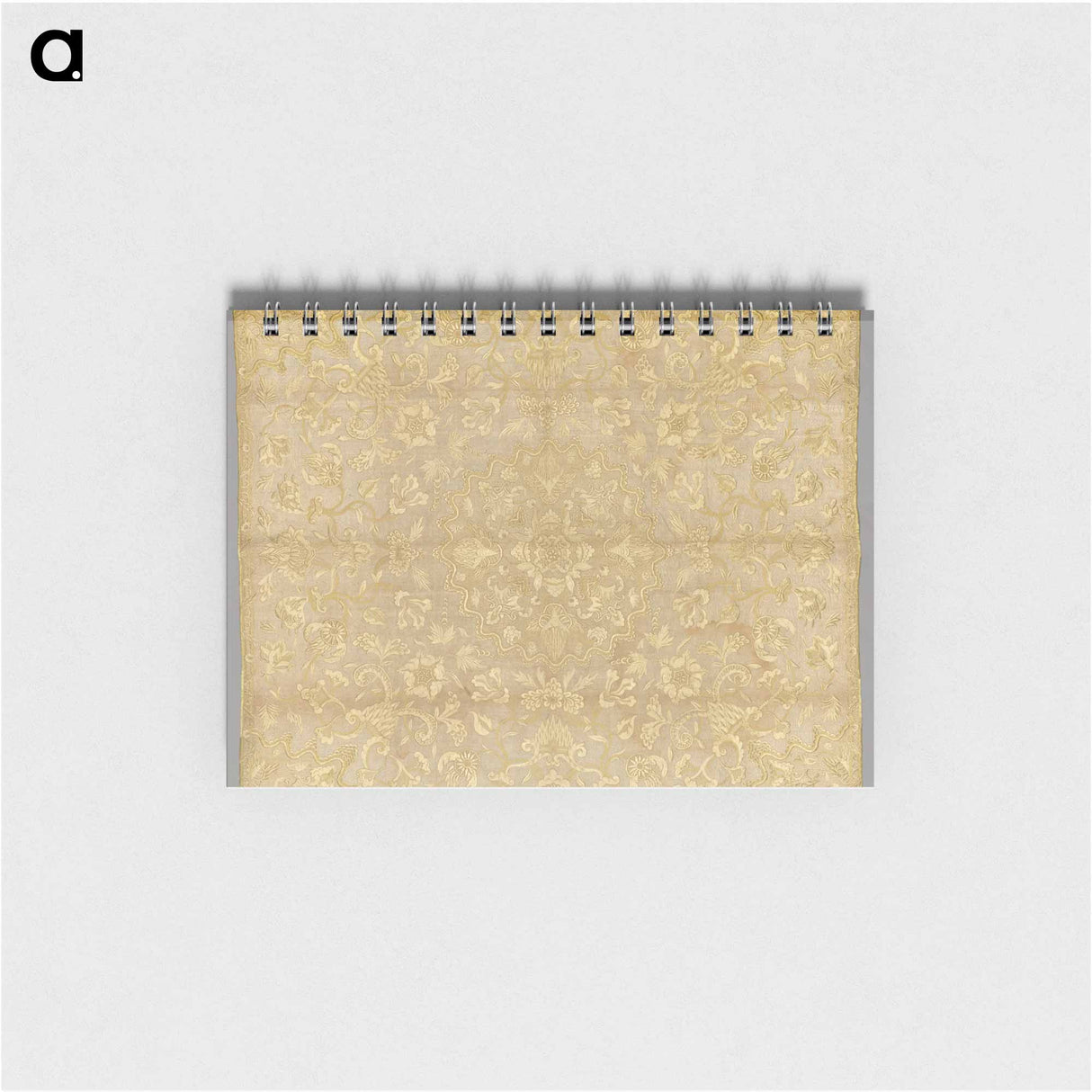 アートメモ帳-Irish Embroidered Coverlet
 - クリーブランド美術館 Memo.
