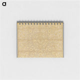アートメモ帳-Irish Embroidered Coverlet
 - クリーブランド美術館 Memo.