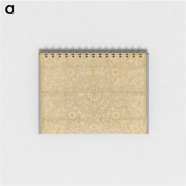 アートメモ帳-Irish Embroidered Coverlet
 - クリーブランド美術館 Memo.