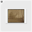 アートポストカード-Rue de Bagnolet, Eglise de Charonne
 - ウジェーヌ アジェ Postcard.
