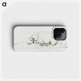 Lying sheep - ジャン ベルナール Phone Case.