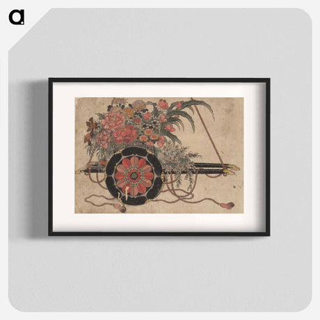 アートポスター-Album of Sketches by Katsushika Hokusai and His Disciples - 葛飾 北斎 Poster.