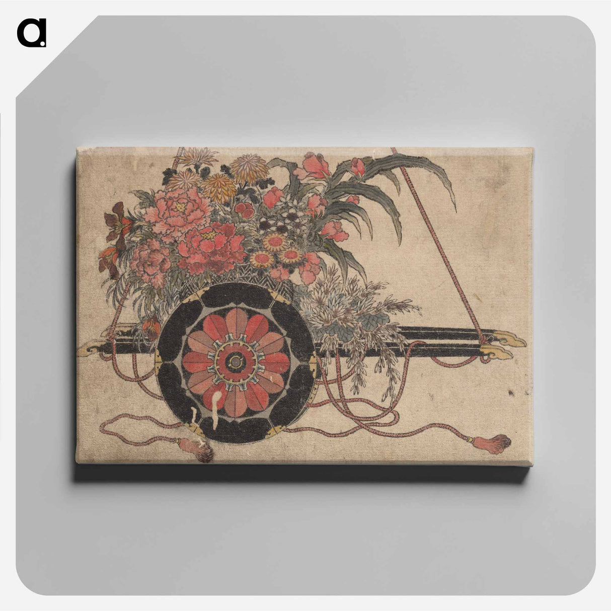 アートパネル-Album of Sketches by Katsushika Hokusai and His Disciples - 葛飾 北斎 Canvas.