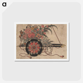 アートポストカード-Album of Sketches by Katsushika Hokusai and His Disciples - 葛飾 北斎 Postcard.