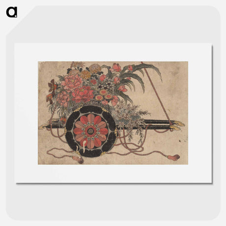アートポスター-Album of Sketches by Katsushika Hokusai and His Disciples - 葛飾 北斎 Poster.