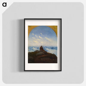 アートポスター-Wanderer on the Mountaintop
 - セントルイス美術館 Poster.