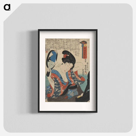 アートポスター-Shiro
 - 歌川 国貞 Poster.