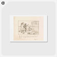 アートポストカード-Illustration of the refanut fairy tale - アルバート エーデルフェルト Postcard.