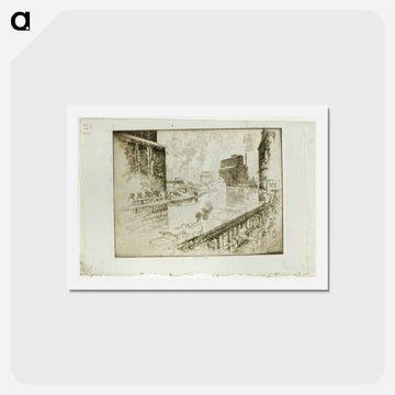 The Grain Elevators, Chicago
 - ジョセフ ペネル Postcard.
