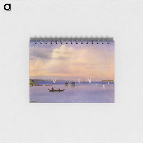 アートメモ帳-On the Lake - アルバート ビアスタット Memo.