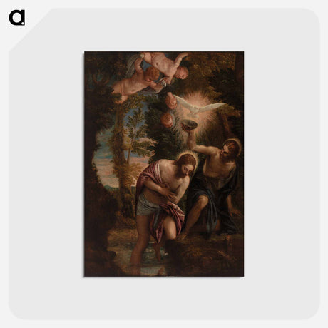アートポストカード-Baptism of Christ
 - バーンズ・コレクション Postcard.