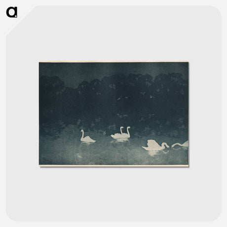 アートポストカード-Les Cygnes
 - クリーブランド美術館 Postcard.