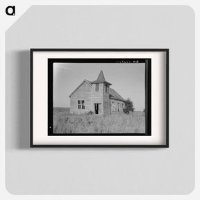 アートポスター-Church on the Aldridge Plantation - ドロテア ラング Poster.