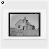 Church on the Aldridge Plantation - Dorothea Lange Poster.