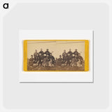 アートポストカード-Japanese Performers at Woodward's Gardens
 - エドワード マイブリッジ Postcard.