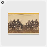 アートポストカード-Japanese Performers at Woodward's Gardens
 - エドワード マイブリッジ Postcard.