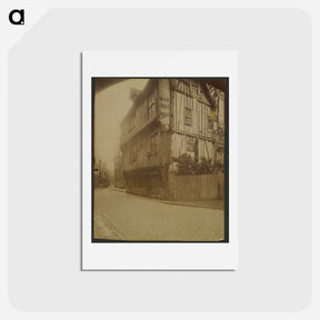 アートポストカード-La Rue Saint-Romain
 - ウジェーヌ アジェ Postcard.