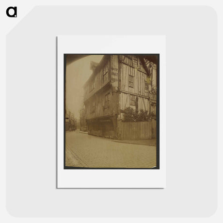 アートポストカード-La Rue Saint-Romain
 - ウジェーヌ アジェ Postcard.