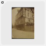 アートポストカード-La Rue Saint-Romain
 - ウジェーヌ アジェ Postcard.