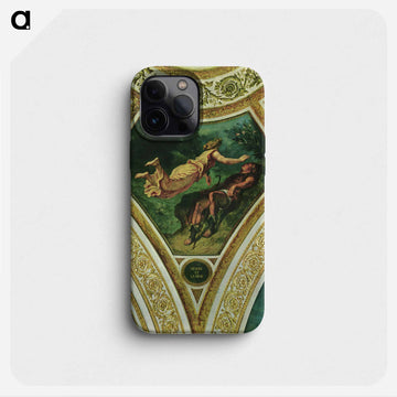 Hesiod and the Muse - ウジェーヌ ドラクロワ Phone Case.
