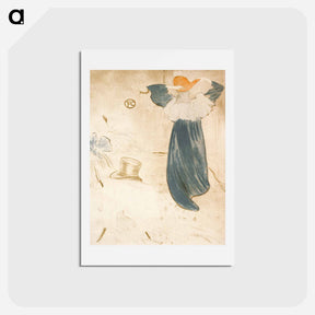 アートポストカード-Les Vielles Histoires - アンリ ド トゥールーズ ロートレック Postcard.