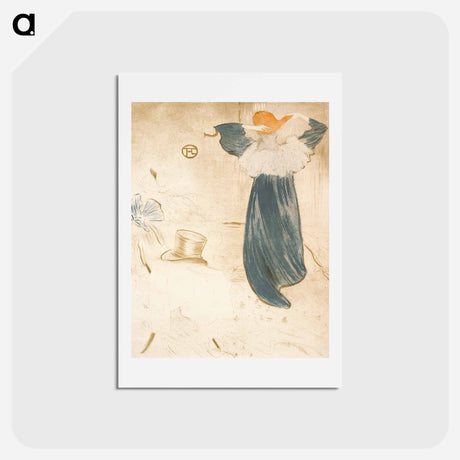 アートポストカード-Les Vielles Histoires - アンリ ド トゥールーズ ロートレック Postcard.