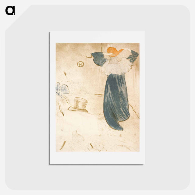 アートポストカード-Les Vielles Histoires - アンリ ド トゥールーズ ロートレック Postcard.