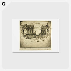 アートポストカード-Aetna from Taormina
 - ジョセフ ペネル Postcard.