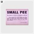 アートポストカード-Small Pox Notice: Interior with Parrot Cages
 - 国立医学図書館 Postcard.