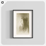 Frontispiece for Chevaleries sentimentales by Ferdinand Hérold - オディロン ルドン Poster.