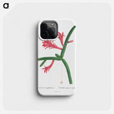 Cactus Flagelliformis - Pierre Joseph Redouté Phone Case.