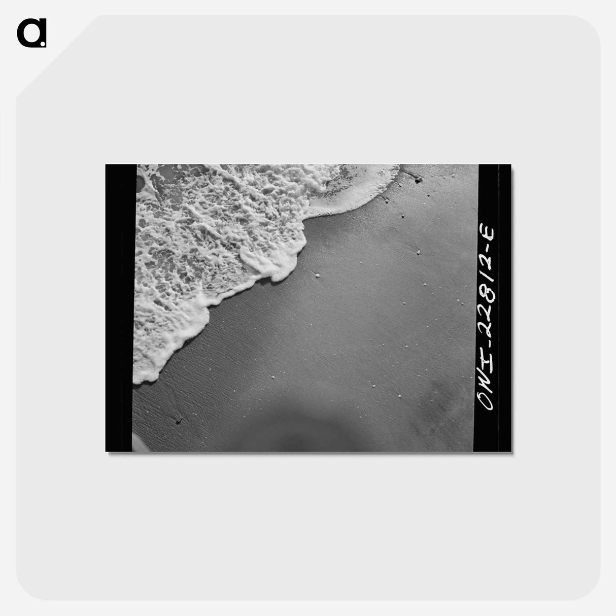 アートポストカード-Sea Foam, Long Beach
 - ラッセル リー Postcard.