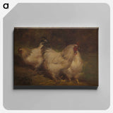 アートパネル-Three Chickens
 - セントルイス美術館 Canvas.