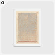 アートポストカード-Jerusalem, Plate 56, "Then Los heaved...." - ウィリアム ブレイク Postcard.
